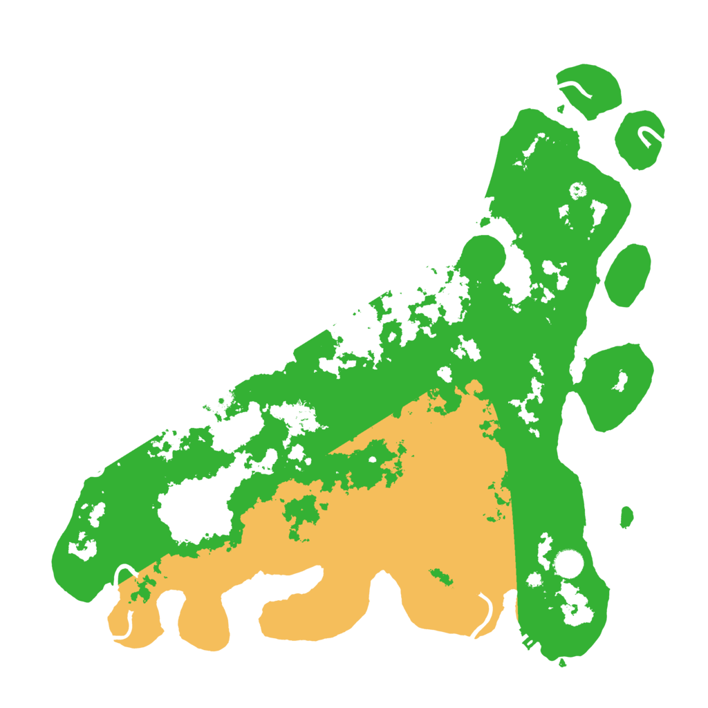 Biome Rust Map: Procedural Map, Size: 4296, Seed: 2300000