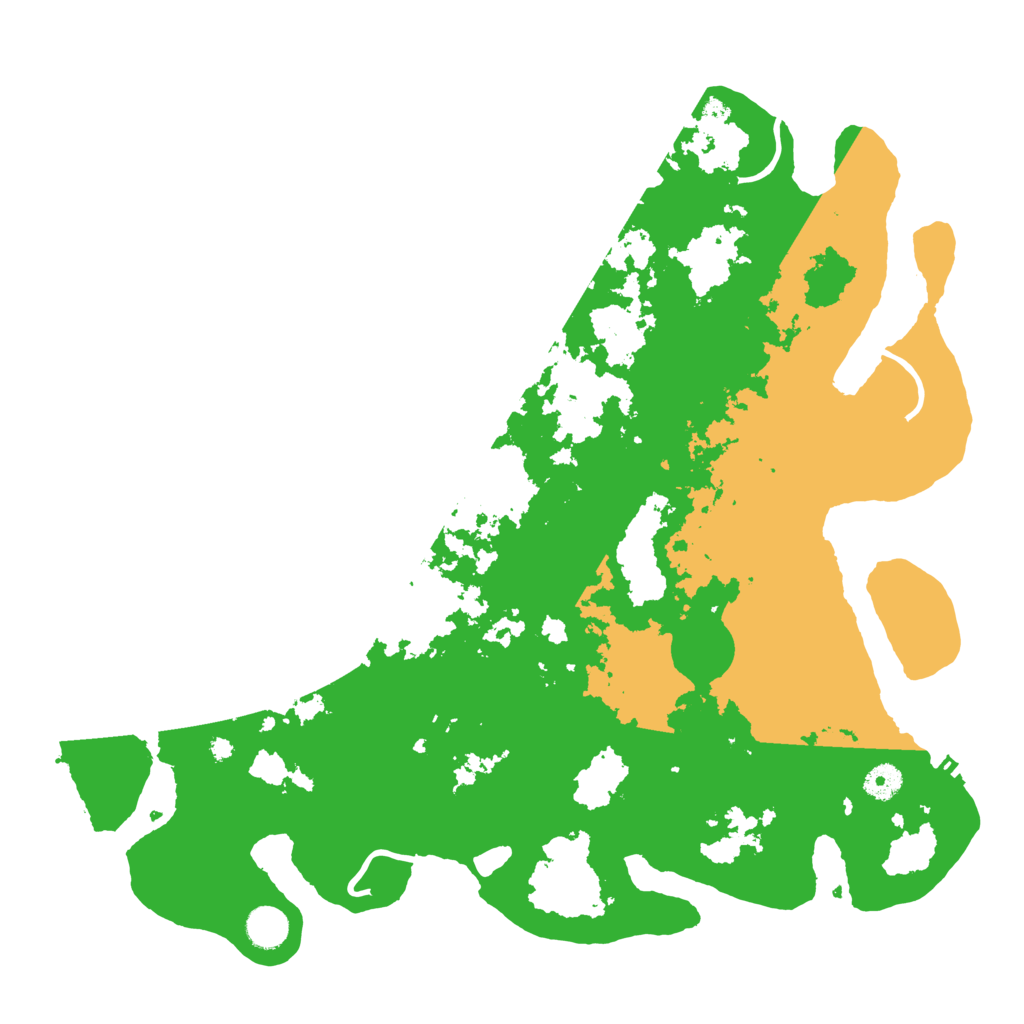 Biome Rust Map: Procedural Map, Size: 4250, Seed: 17514