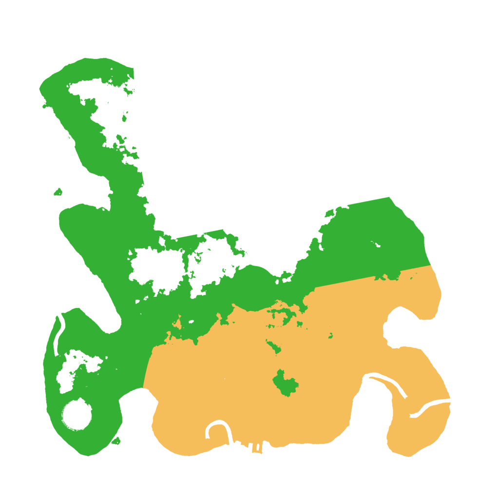 Biome Rust Map: Procedural Map, Size: 3000, Seed: 1759554516