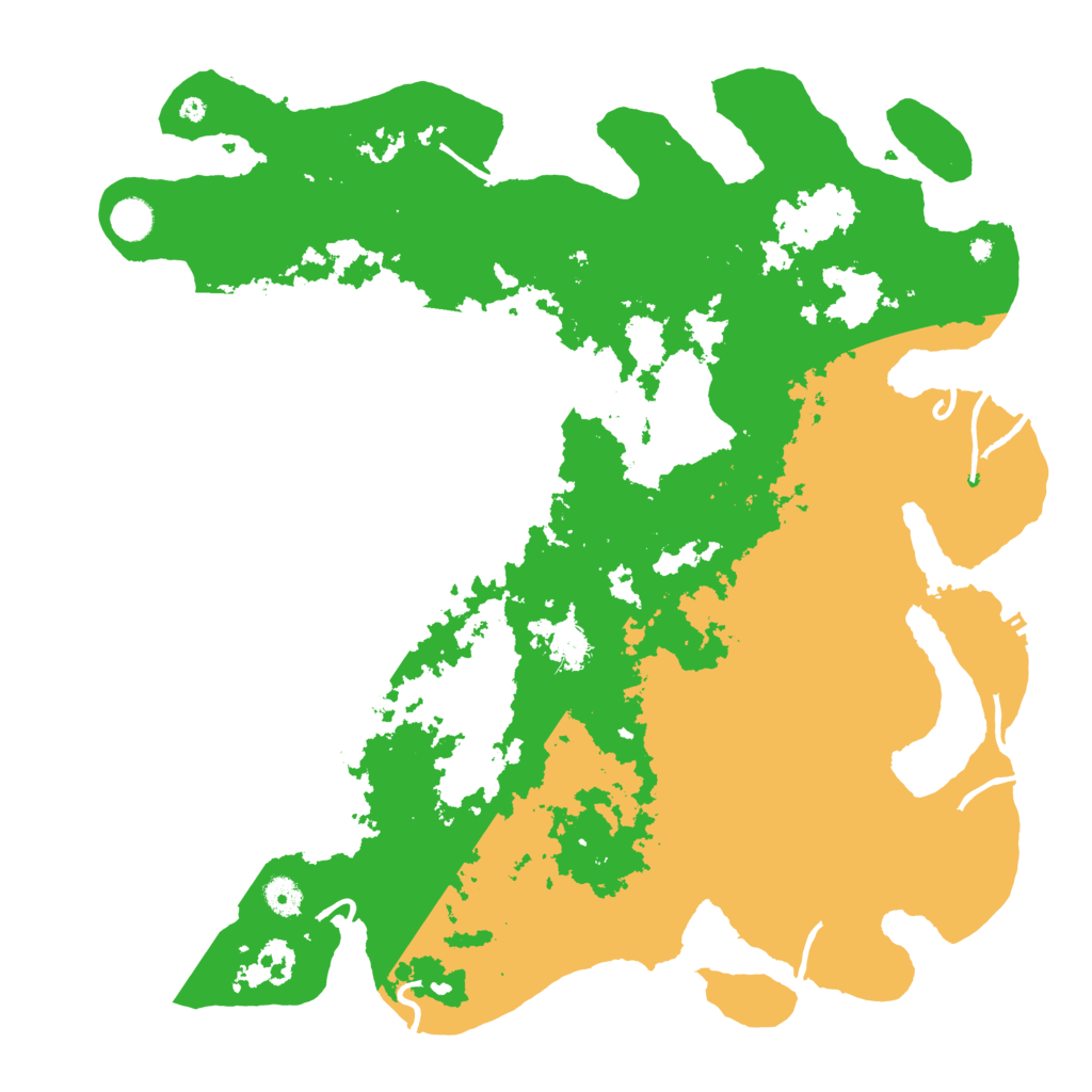 Biome Rust Map: Procedural Map, Size: 4500, Seed: 201063096