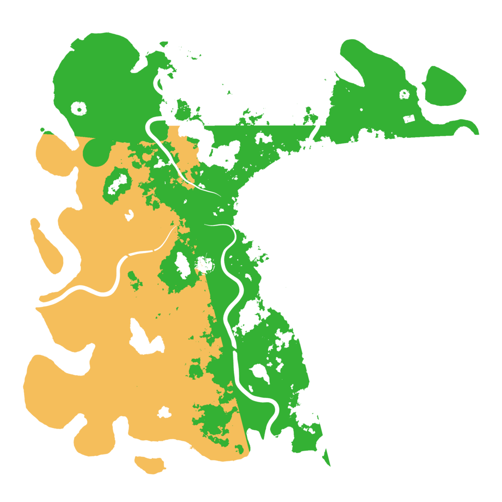 Biome Rust Map: Procedural Map, Size: 5000, Seed: 27111982