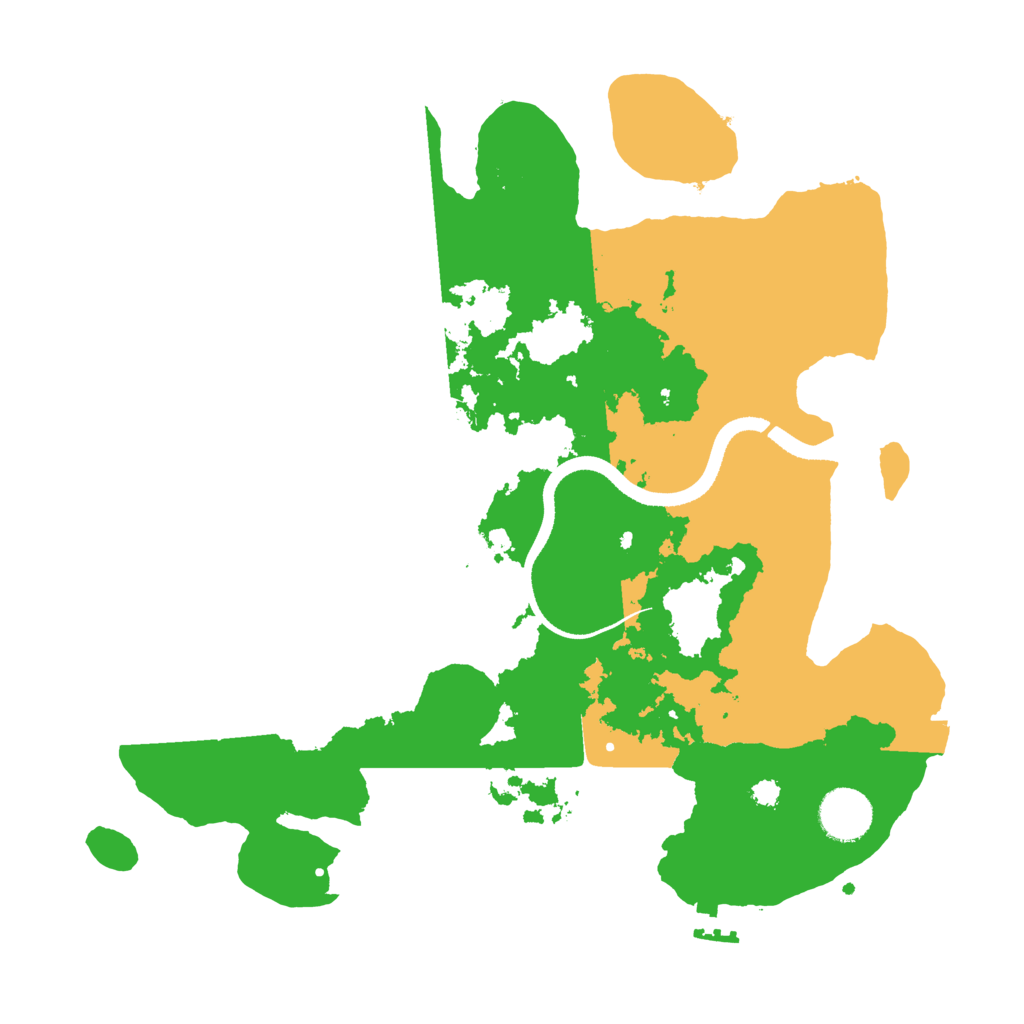 Biome Rust Map: Procedural Map, Size: 3400, Seed: 8788754