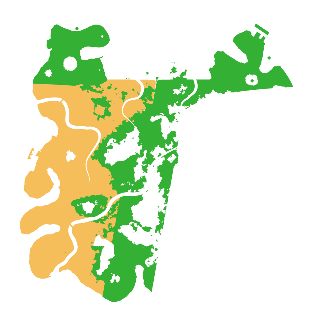 Biome Rust Map: Procedural Map, Size: 4000, Seed: 1203583278