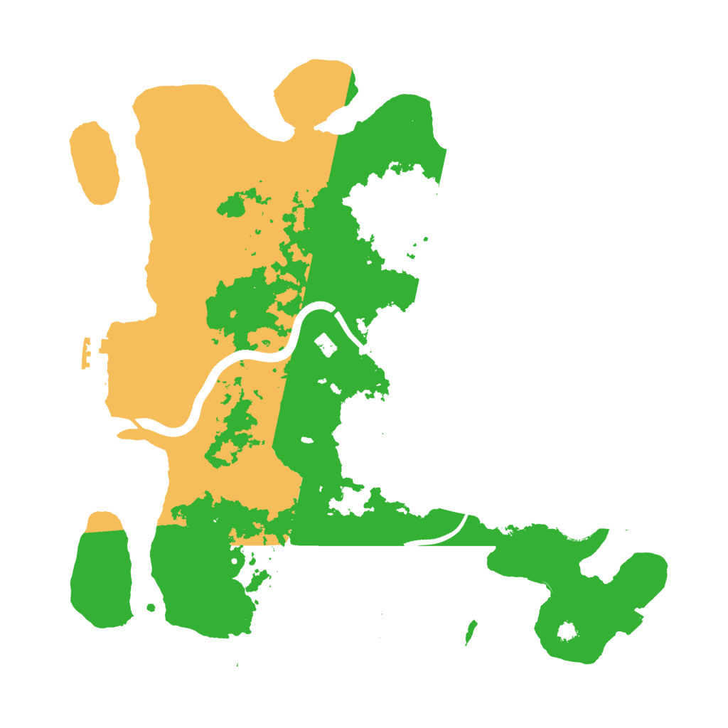 Biome Rust Map: Procedural Map, Size: 3500, Seed: 1413668161