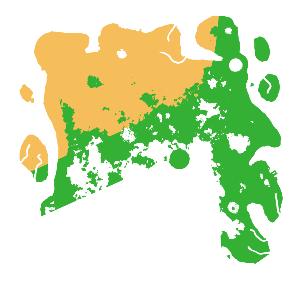 Biome Rust Map: Procedural Map, Size: 4000, Seed: 3213123