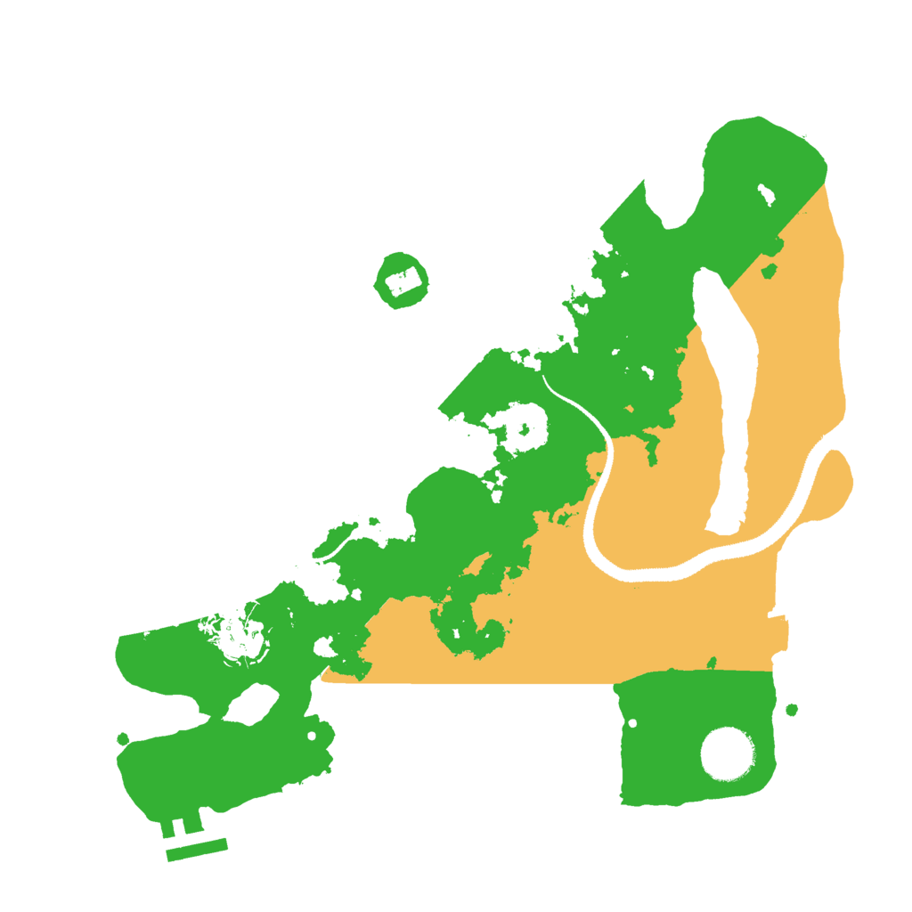 Biome Rust Map: Procedural Map, Size: 3000, Seed: 354