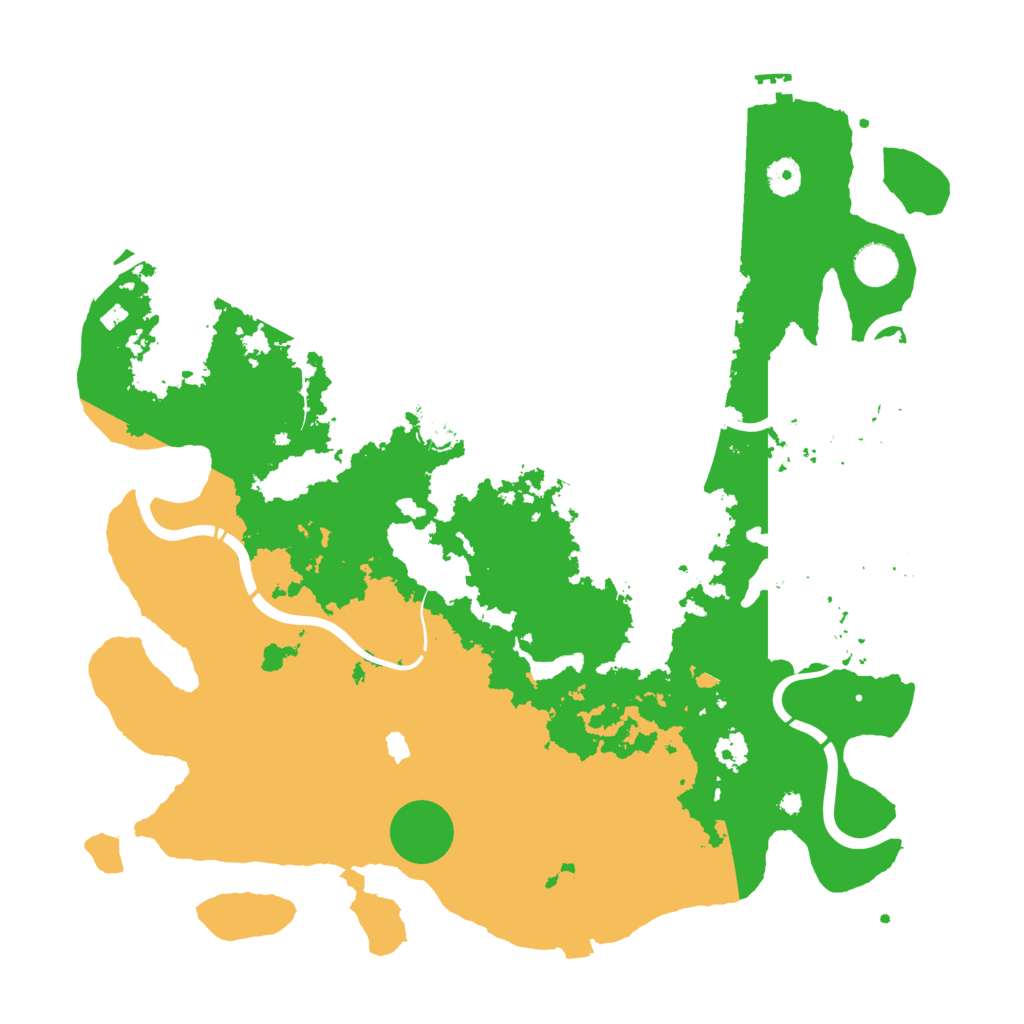 Biome Rust Map: Procedural Map, Size: 4250, Seed: 5802533