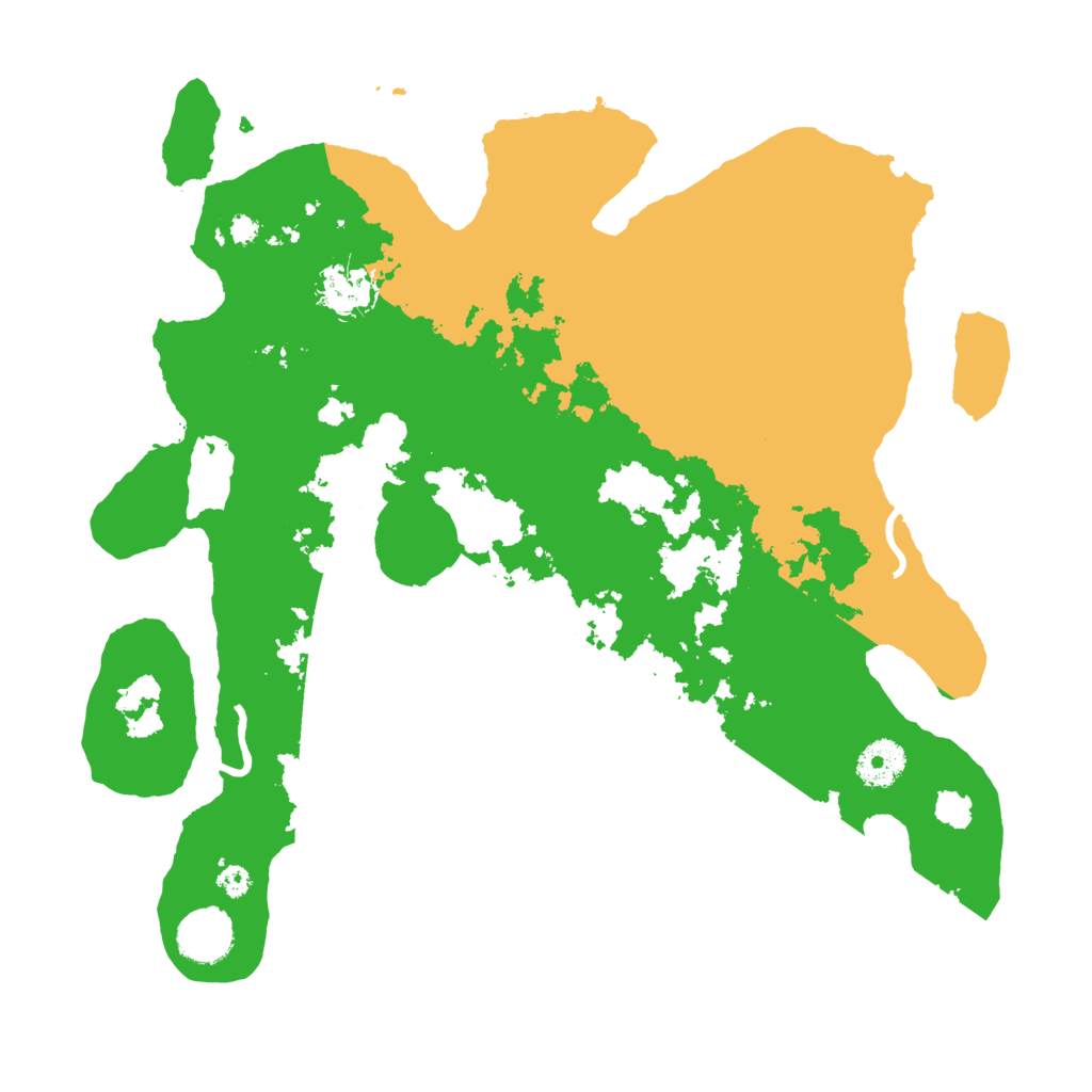 Biome Rust Map: Procedural Map, Size: 3500, Seed: 1986937994