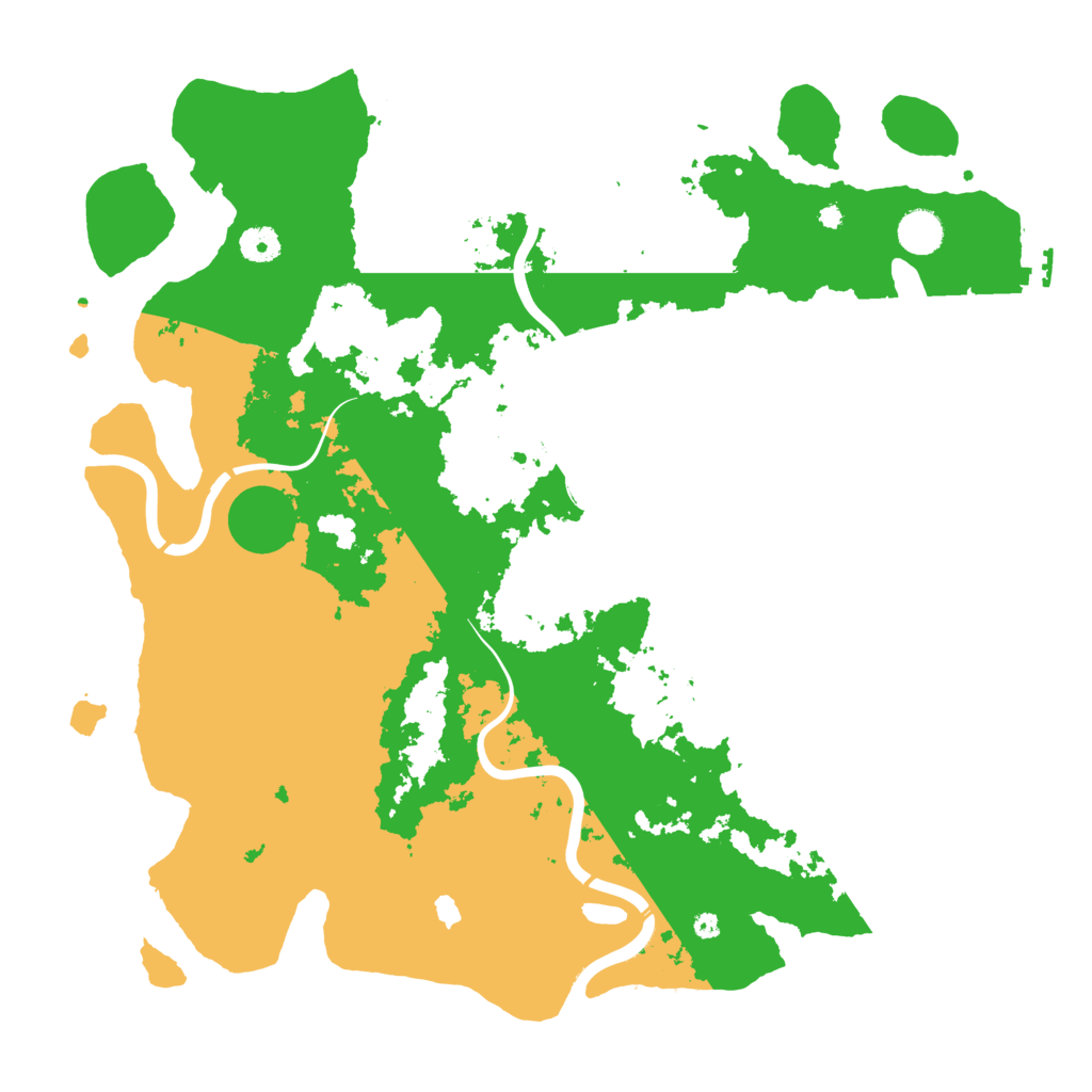 Biome Rust Map: Procedural Map, Size: 4250, Seed: 255162978
