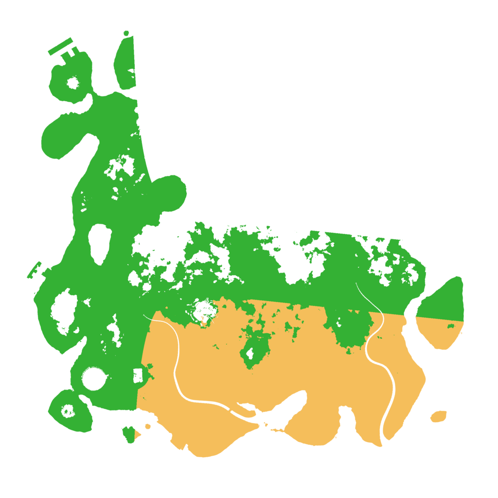 Biome Rust Map: Procedural Map, Size: 3750, Seed: 261328384