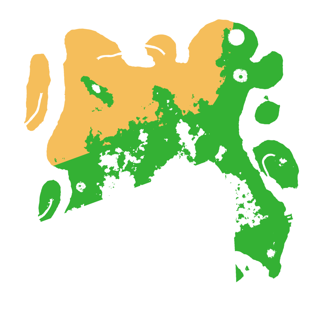Biome Rust Map: Procedural Map, Size: 3500, Seed: 1016120368