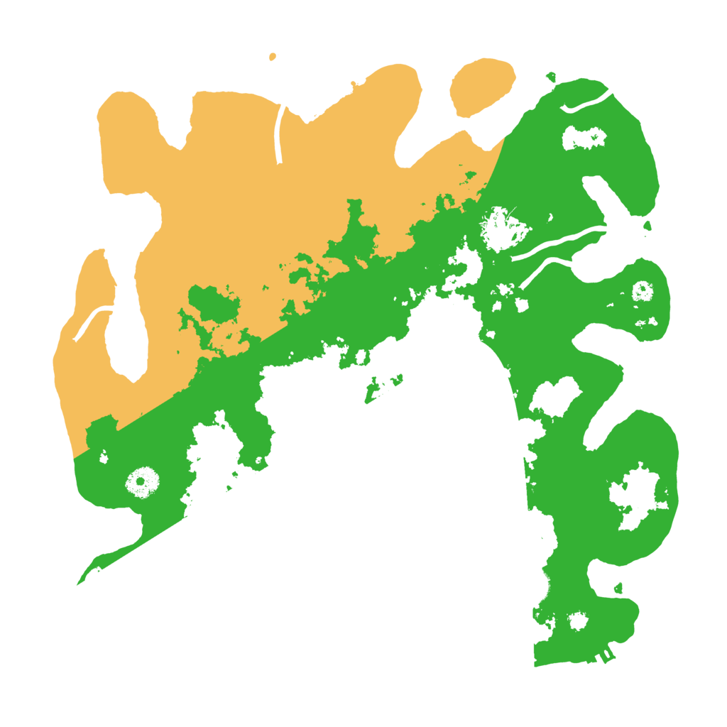 Biome Rust Map: Procedural Map, Size: 3500, Seed: 1710703624