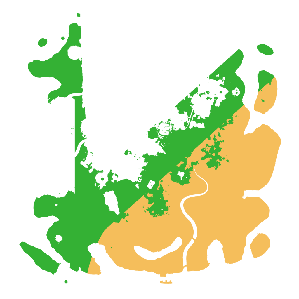 Biome Rust Map: Procedural Map, Size: 3750, Seed: 21456