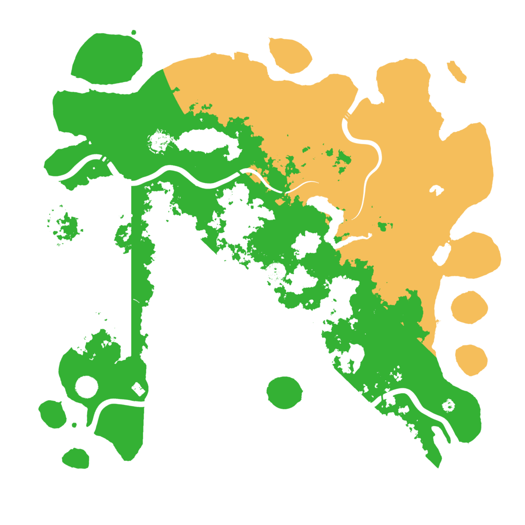 Biome Rust Map: Procedural Map, Size: 4300, Seed: 1165