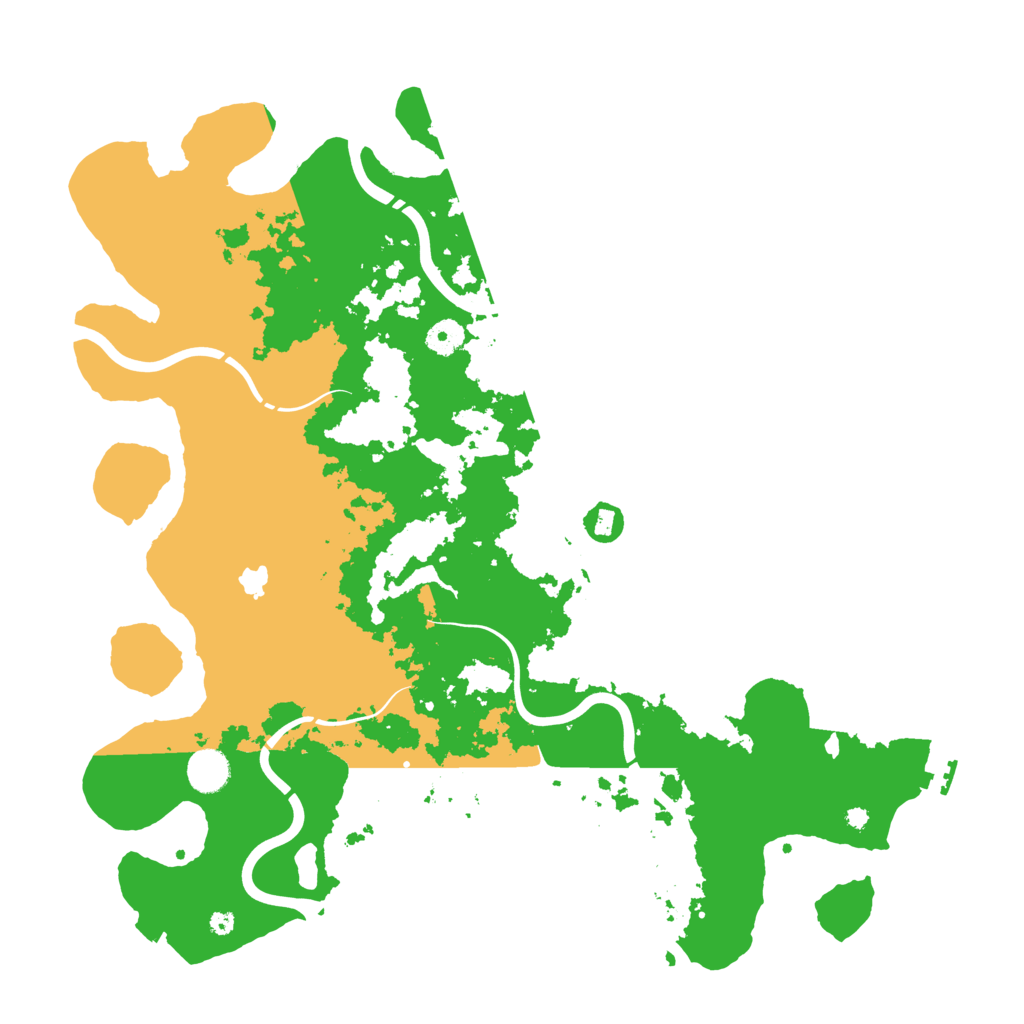 Biome Rust Map: Procedural Map, Size: 4250, Seed: 557978814