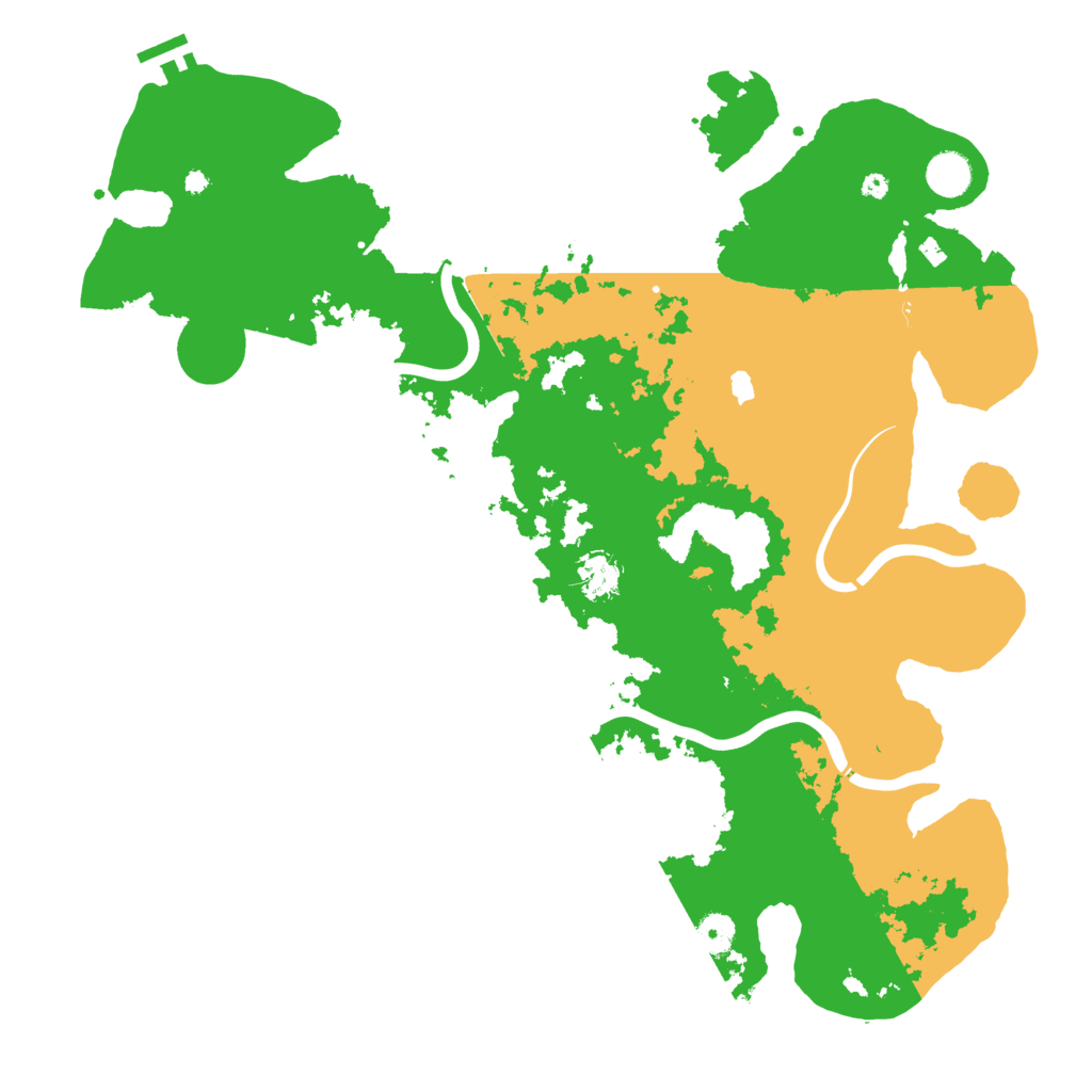 Biome Rust Map: Procedural Map, Size: 4250, Seed: 1192375254