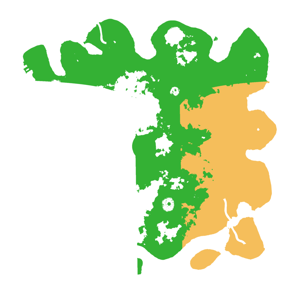 Biome Rust Map: Procedural Map, Size: 3500, Seed: 1489756129