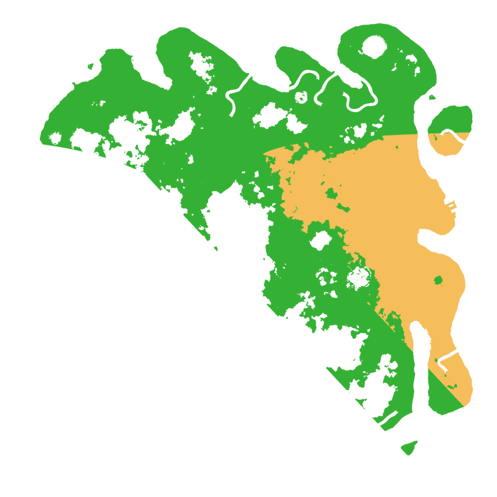 Biome Rust Map: Procedural Map, Size: 4000, Seed: 1333236459