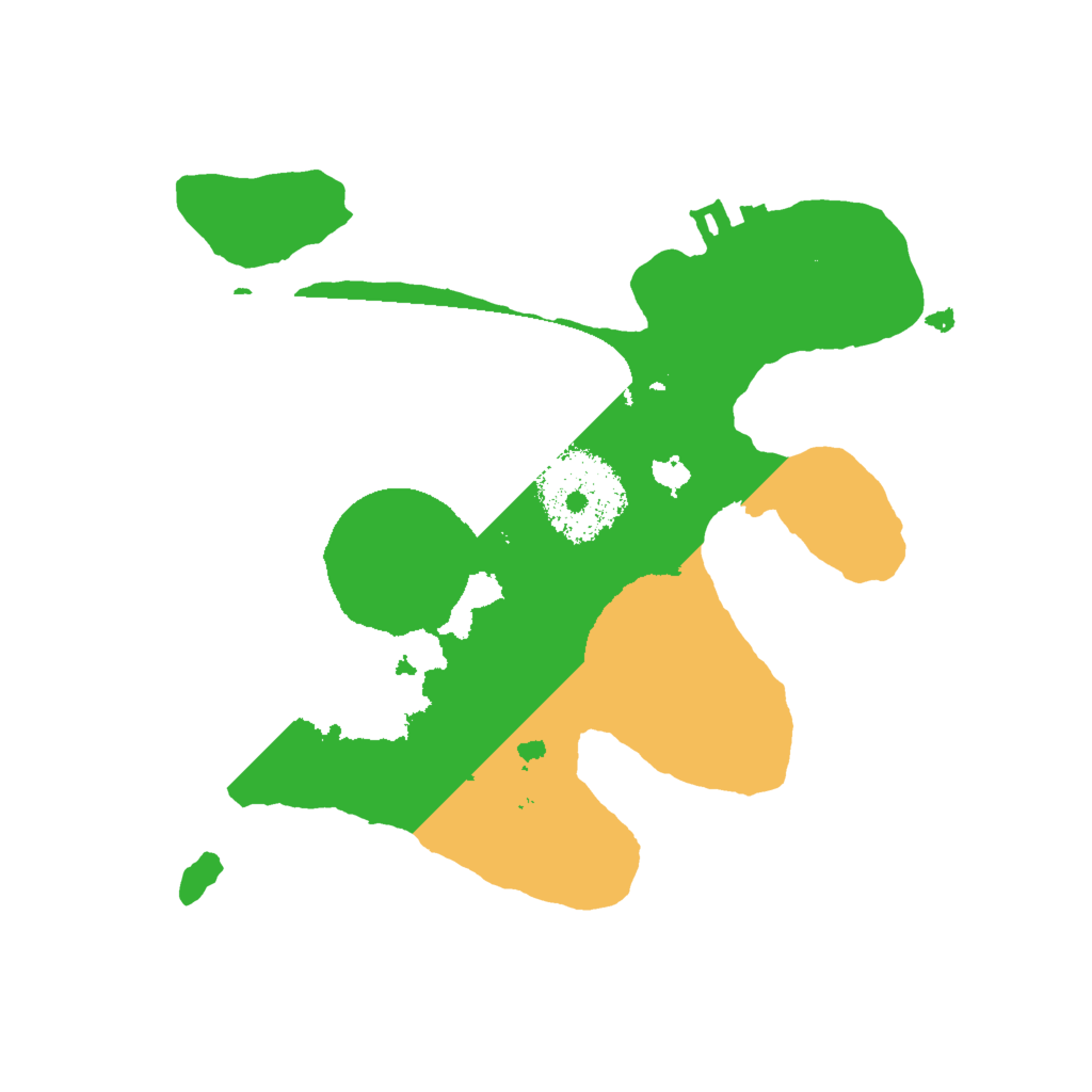 Biome Rust Map: Procedural Map, Size: 2000, Seed: 1935400229