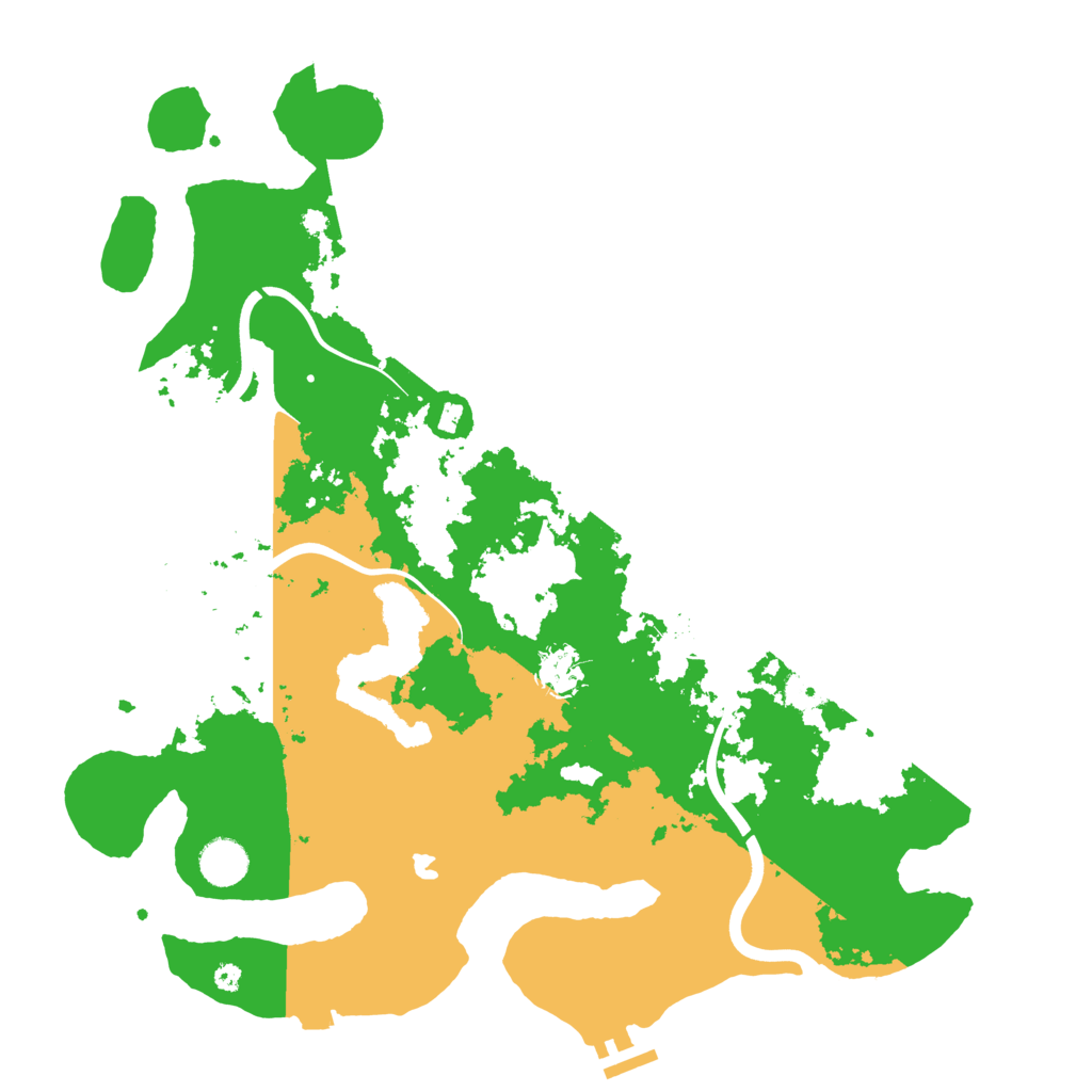Biome Rust Map: Procedural Map, Size: 4000, Seed: 1548748745
