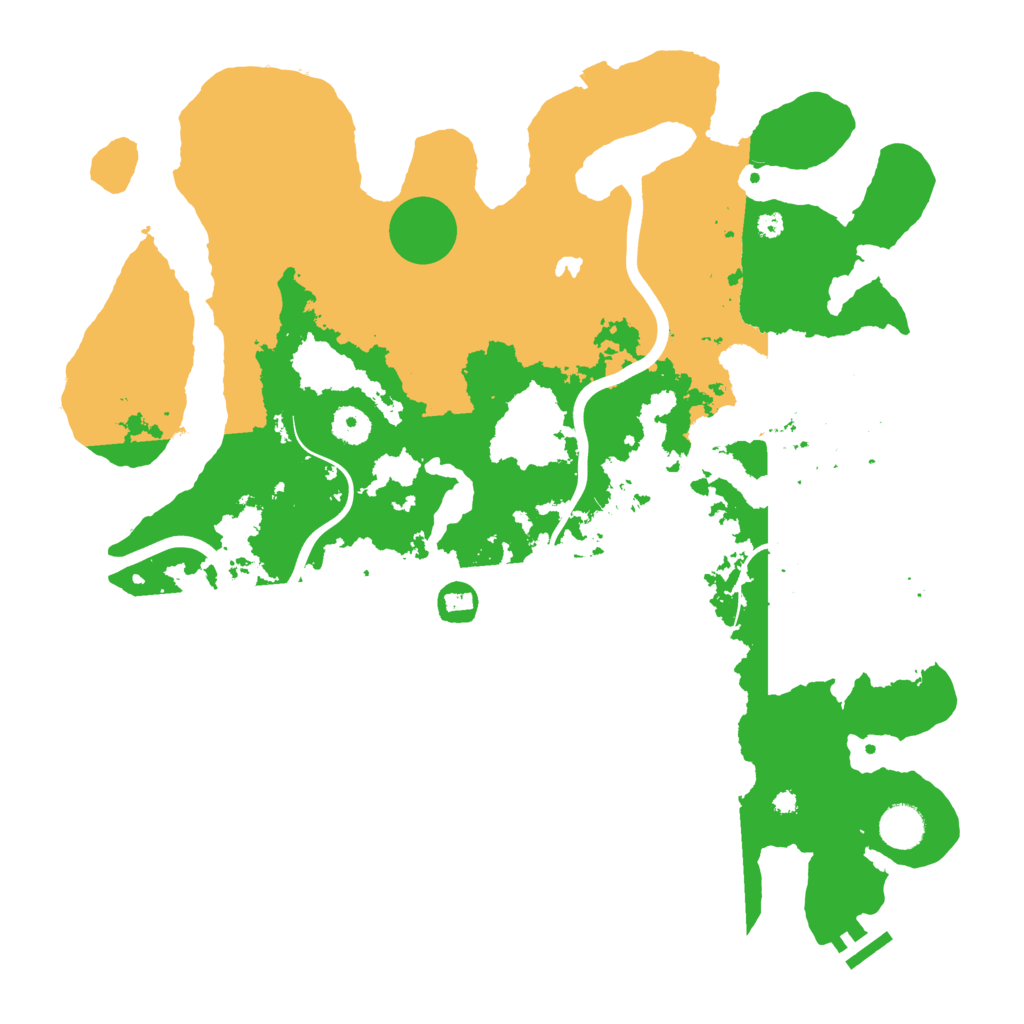 Biome Rust Map: Procedural Map, Size: 4000, Seed: 6226