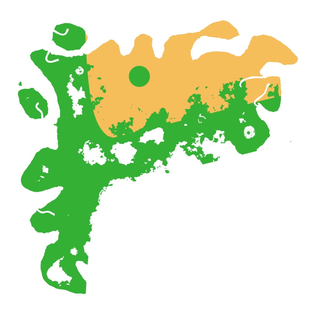 Biome Rust Map: Procedural Map, Size: 4000, Seed: 21991515