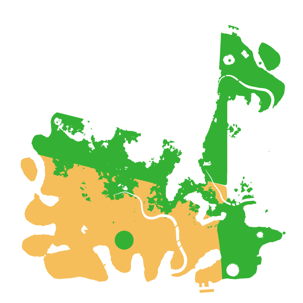 Biome Rust Map: Procedural Map, Size: 4250, Seed: 2146100921