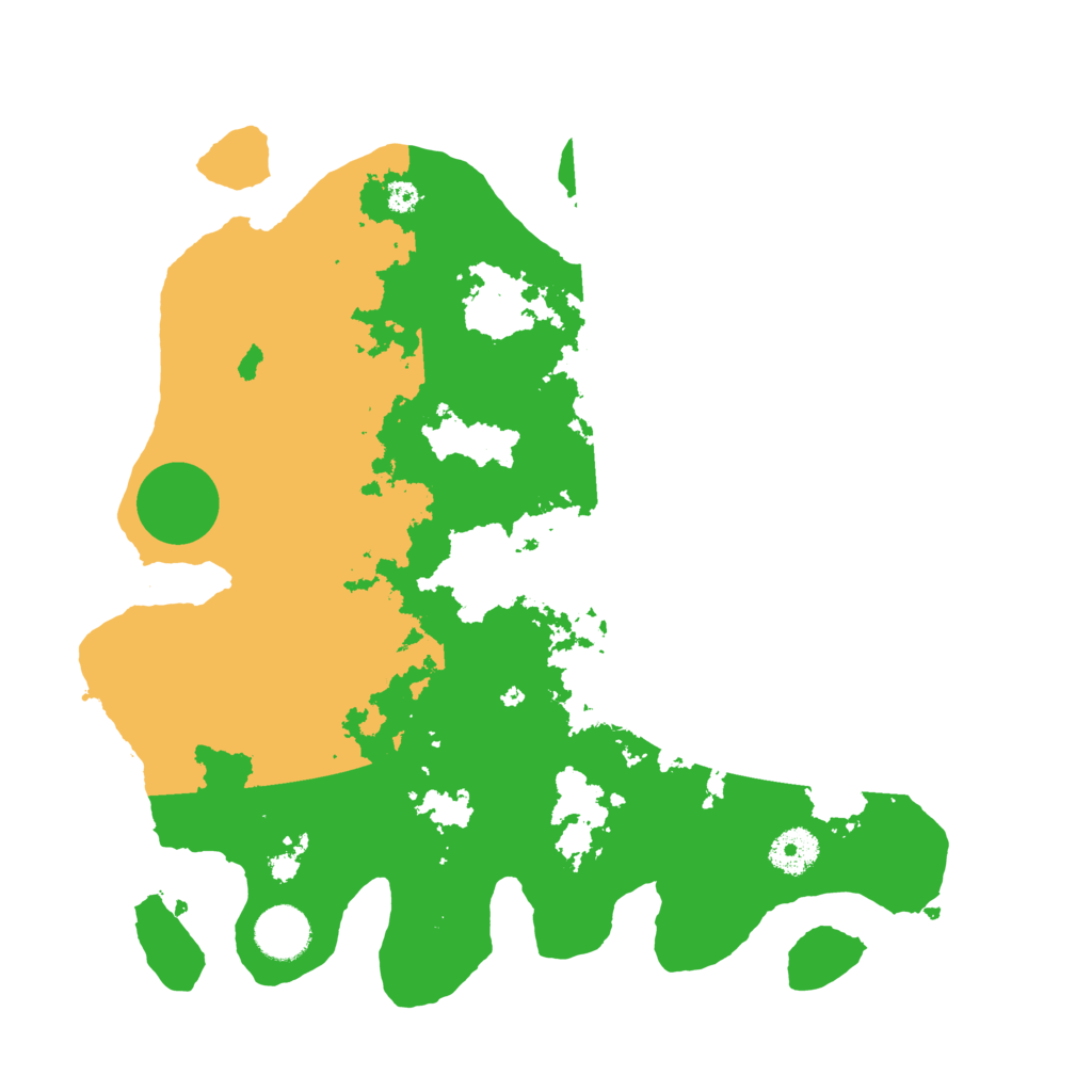 Biome Rust Map: Procedural Map, Size: 3500, Seed: 21210915