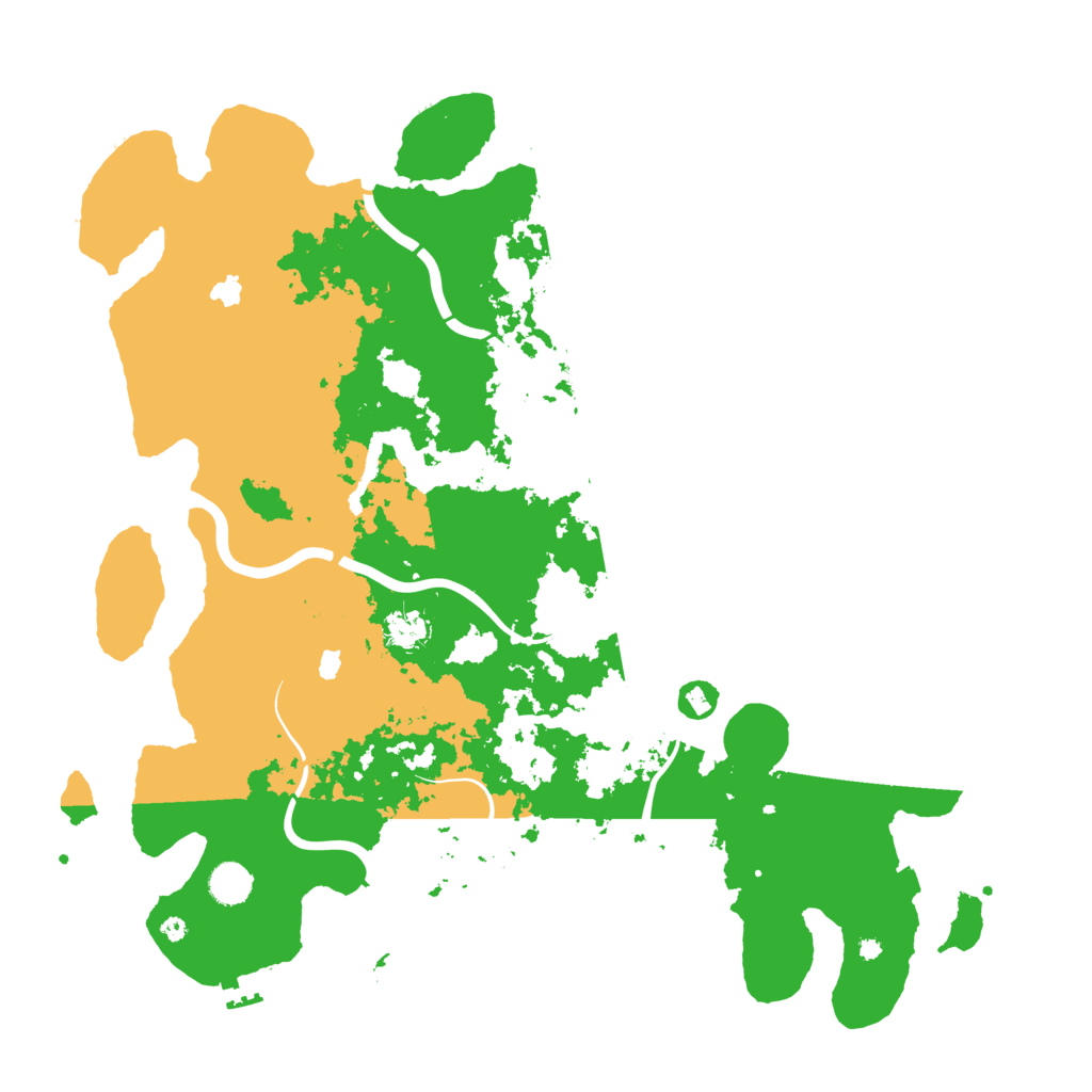 Biome Rust Map: Procedural Map, Size: 4500, Seed: 603841341
