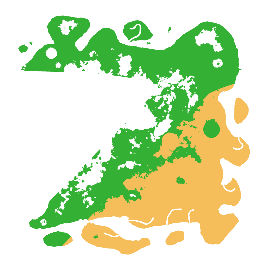 Biome Rust Map: Procedural Map, Size: 4250, Seed: 357630073