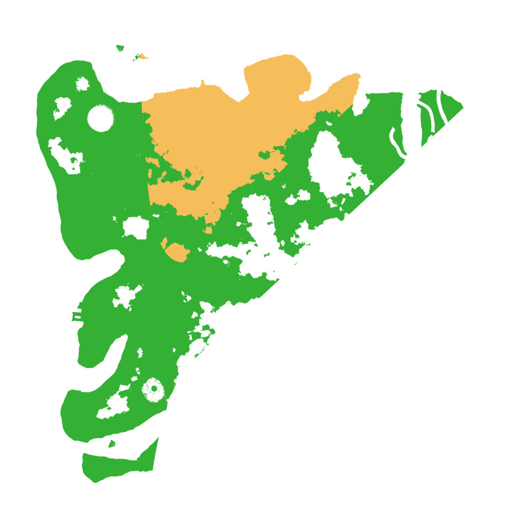 Biome Rust Map: Procedural Map, Size: 3500, Seed: 65855412