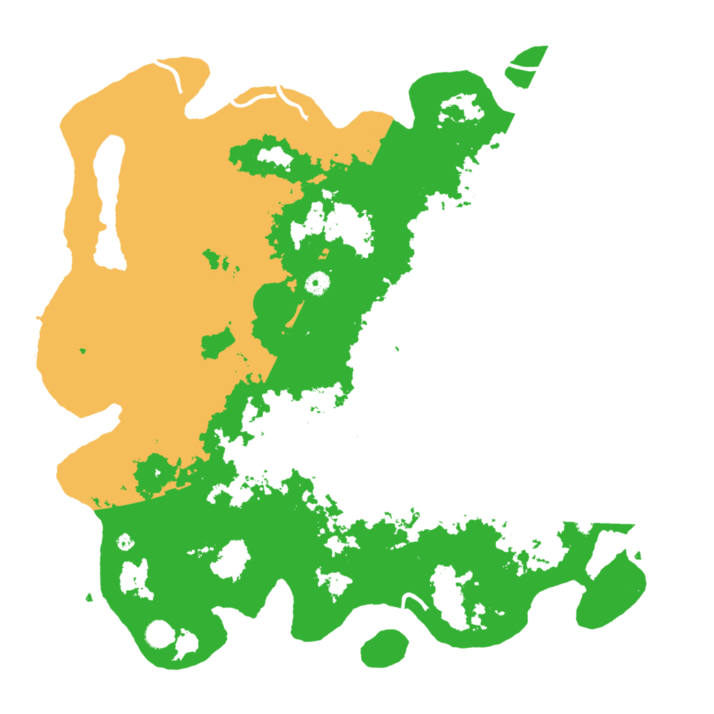 Biome Rust Map: Procedural Map, Size: 4500, Seed: 1434300588