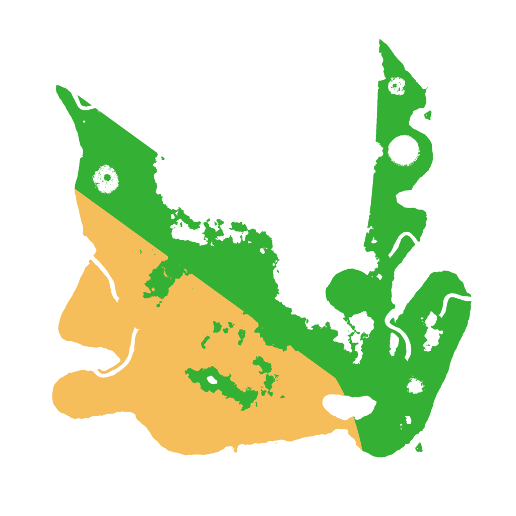 Biome Rust Map: Procedural Map, Size: 3000, Seed: 337421776