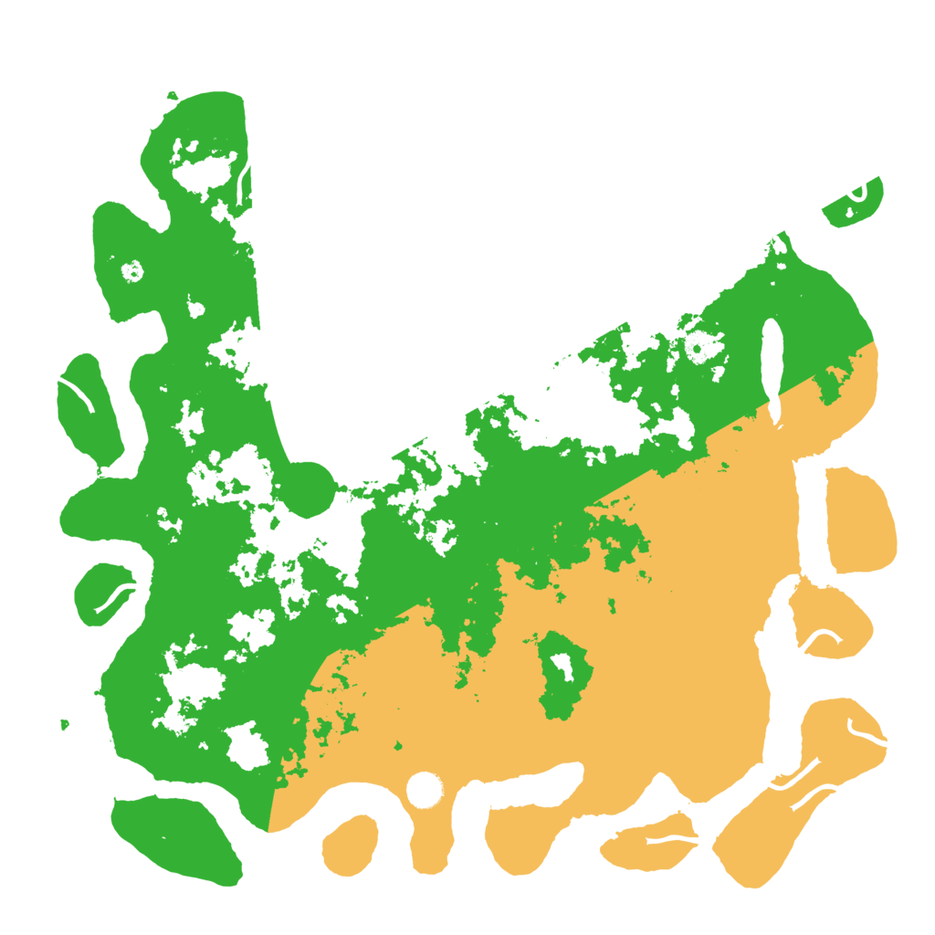 Biome Rust Map: Procedural Map, Size: 4500, Seed: 670175074