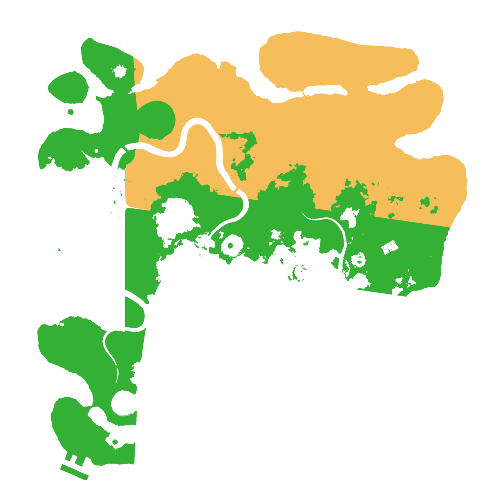 Biome Rust Map: Procedural Map, Size: 3500, Seed: 1731354982
