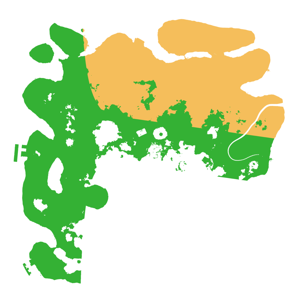 Biome Rust Map: Procedural Map, Size: 3500, Seed: 1731354982