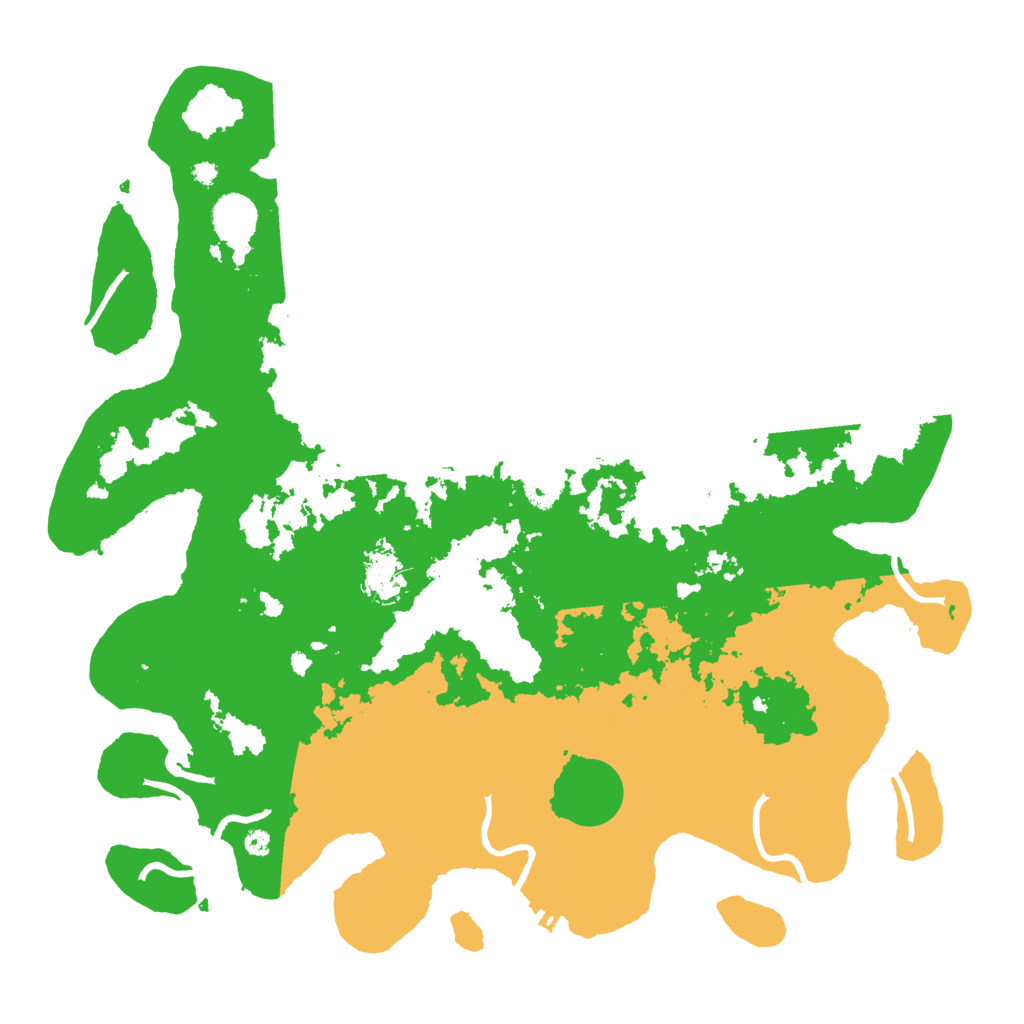 Biome Rust Map: Procedural Map, Size: 4000, Seed: 167512873