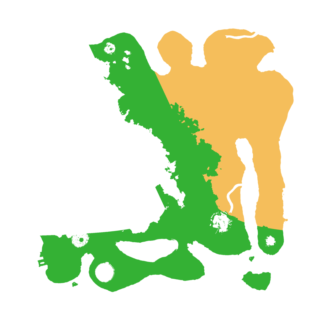 Biome Rust Map: Procedural Map, Size: 3000, Seed: 806258940