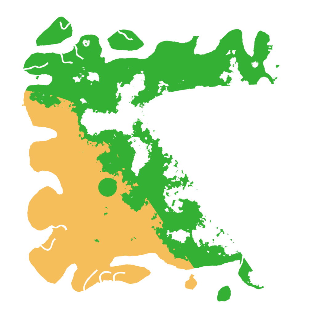 Biome Rust Map: Procedural Map, Size: 4500, Seed: 498970935