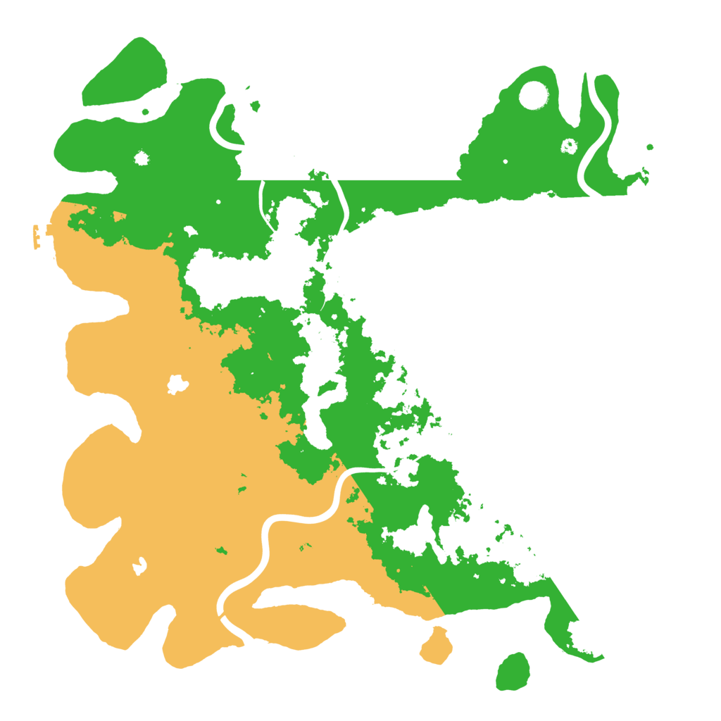 Biome Rust Map: Procedural Map, Size: 4500, Seed: 498970935
