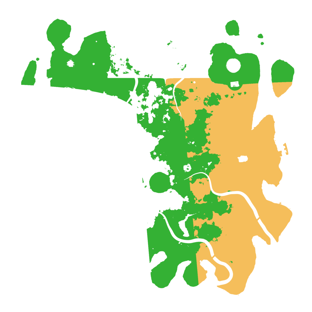 Biome Rust Map: Procedural Map, Size: 4000, Seed: 467408008
