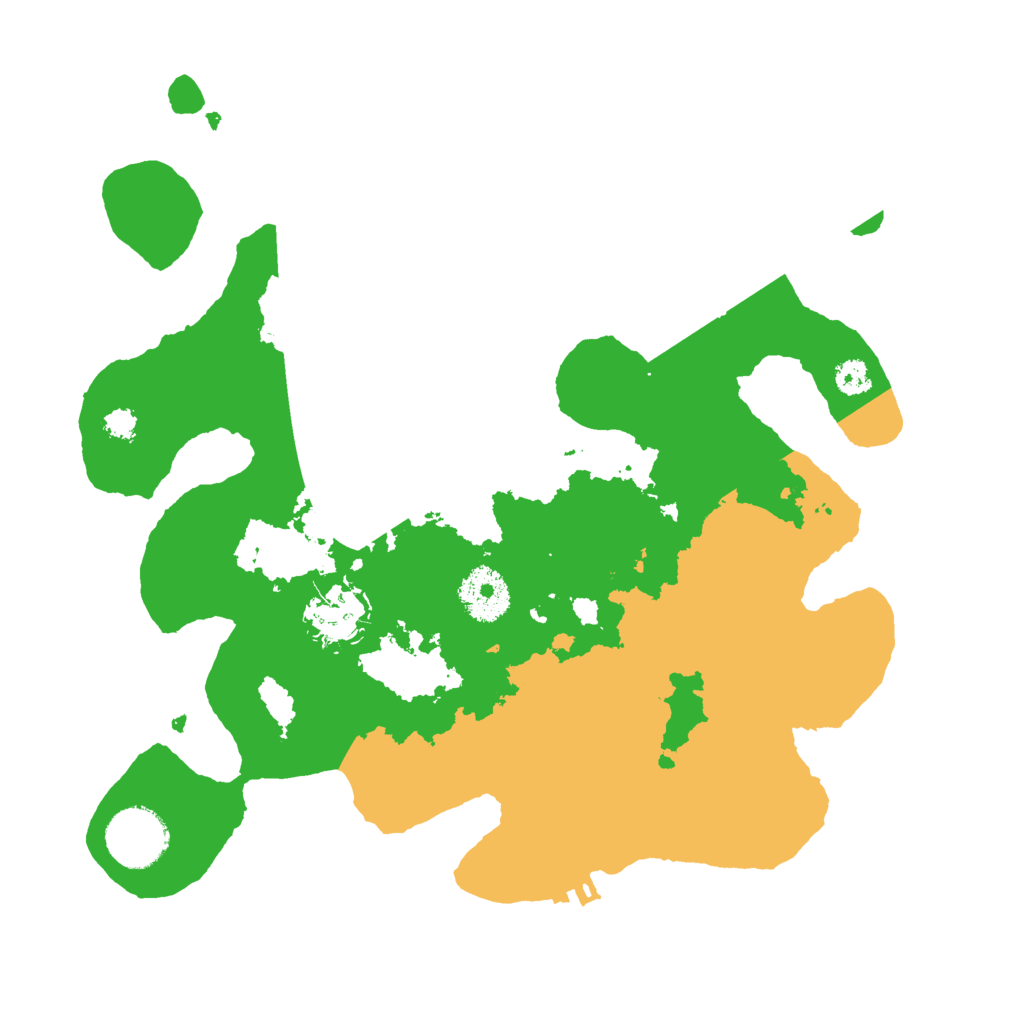 Biome Rust Map: Procedural Map, Size: 3000, Seed: 88050