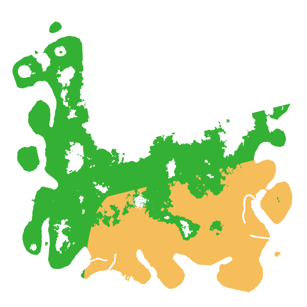 Biome Rust Map: Procedural Map, Size: 4250, Seed: 183370118