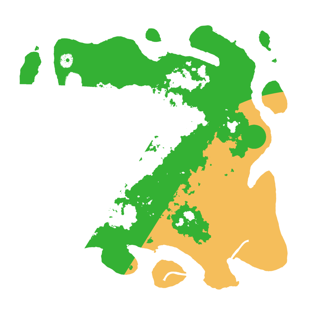 Biome Rust Map: Procedural Map, Size: 3500, Seed: 1416098697