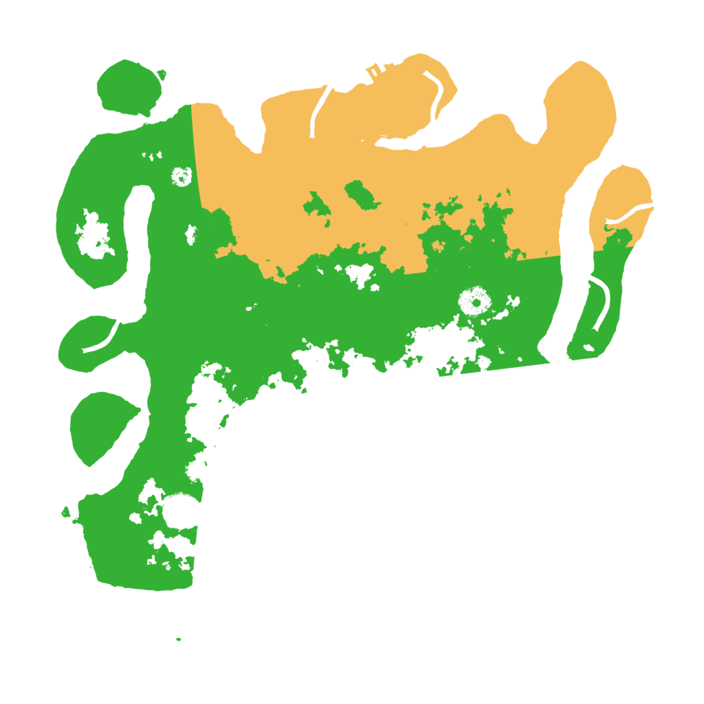 Biome Rust Map: Procedural Map, Size: 3500, Seed: 97459424