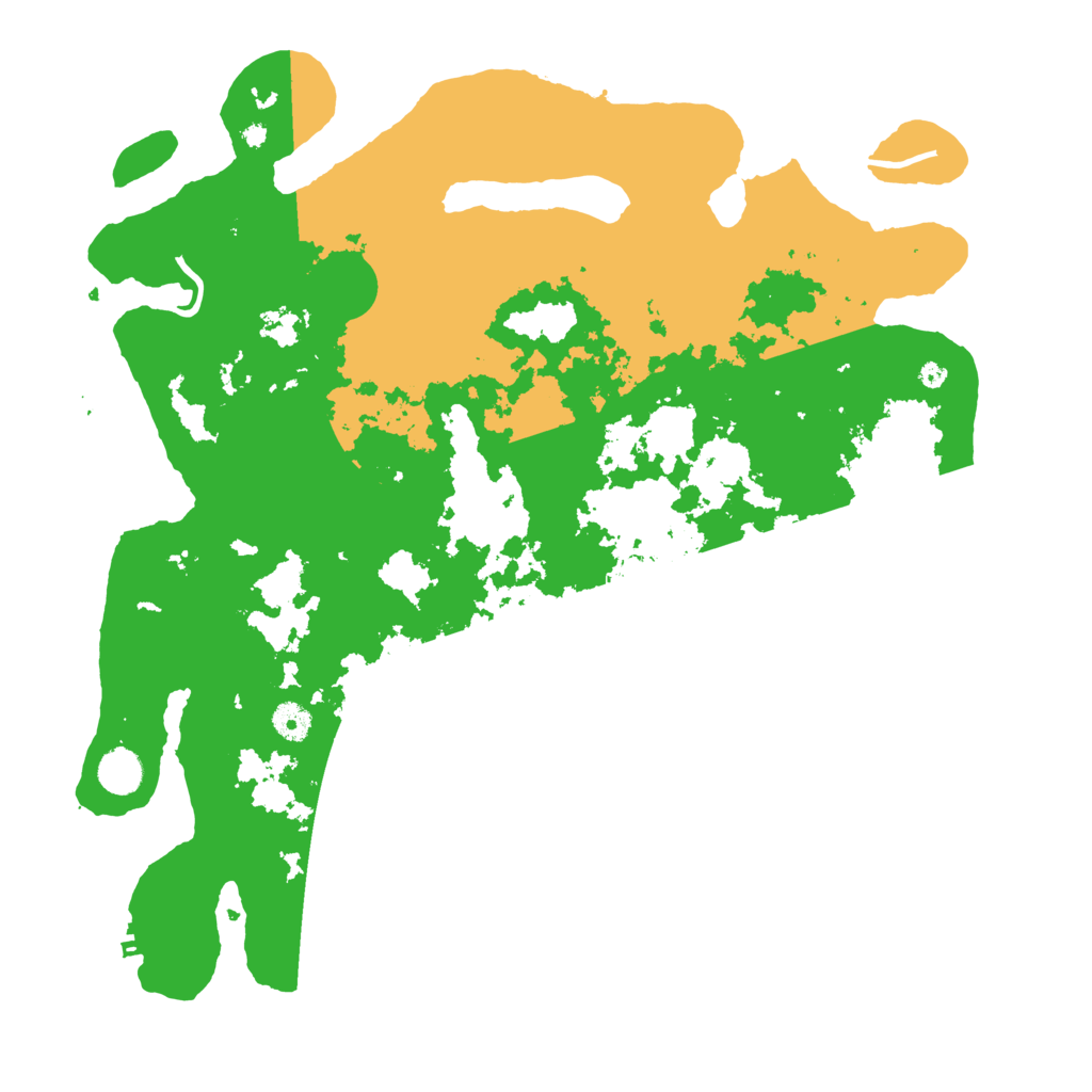 Biome Rust Map: Procedural Map, Size: 4300, Seed: 364442