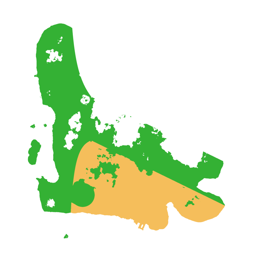 Biome Rust Map: Procedural Map, Size: 2880, Seed: 1937479257