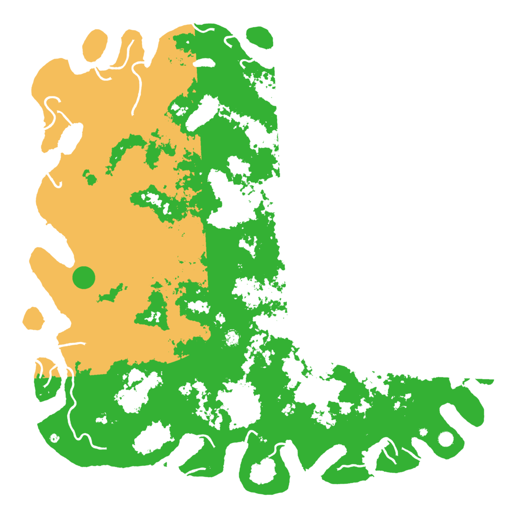 Biome Rust Map: Procedural Map, Size: 6000, Seed: 209357