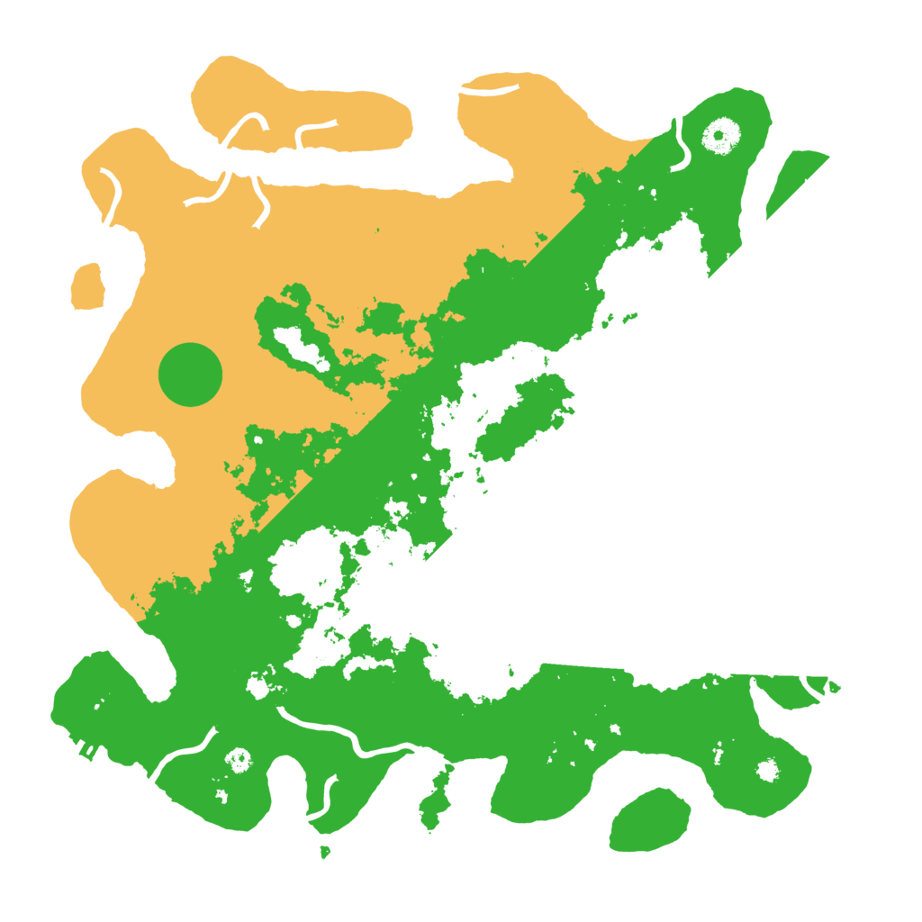 Biome Rust Map: Procedural Map, Size: 3800, Seed: 927416