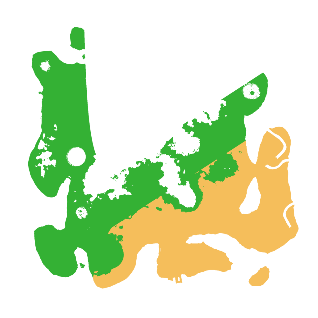Biome Rust Map: Procedural Map, Size: 3000, Seed: 604066674